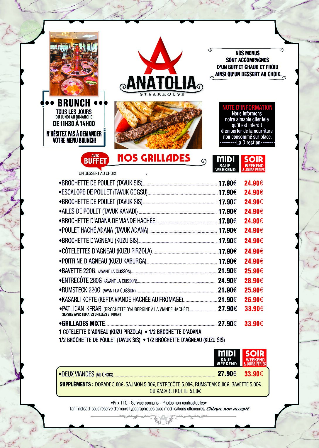 nos grillades